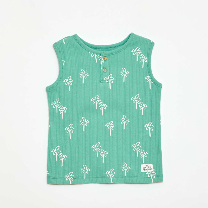 Pyjama court débardeur + short - 2 pièces