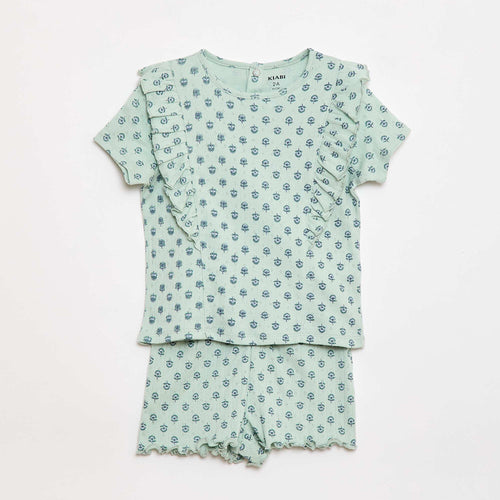 Pyjama short 2 pièces