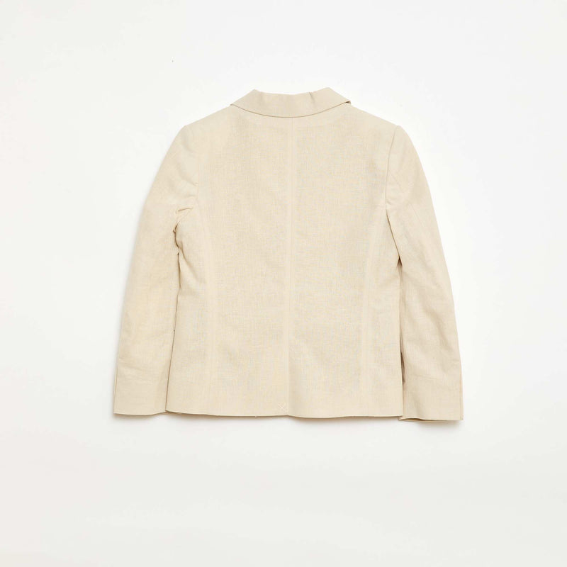 Veste de costume unie