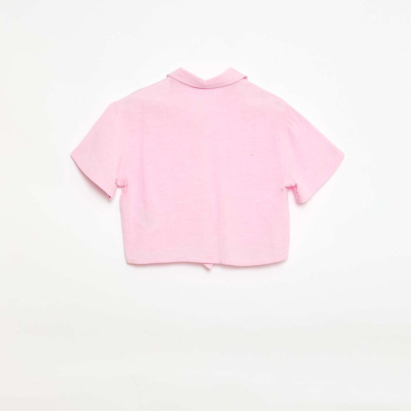 Chemise à manches courtes