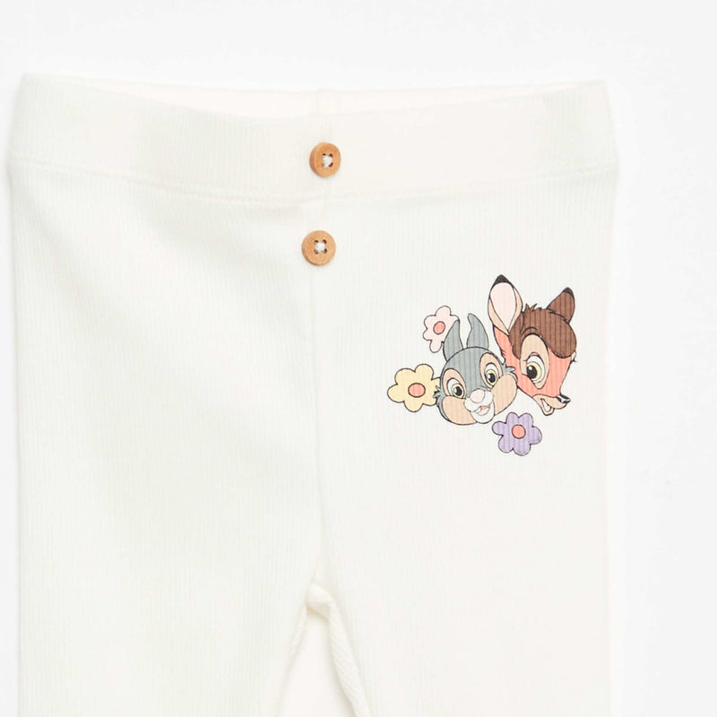 Legging 'Disney' côtelé