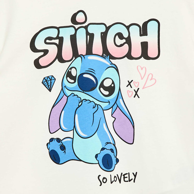 T-shirt 'Disney' 'Angel' en coton uni