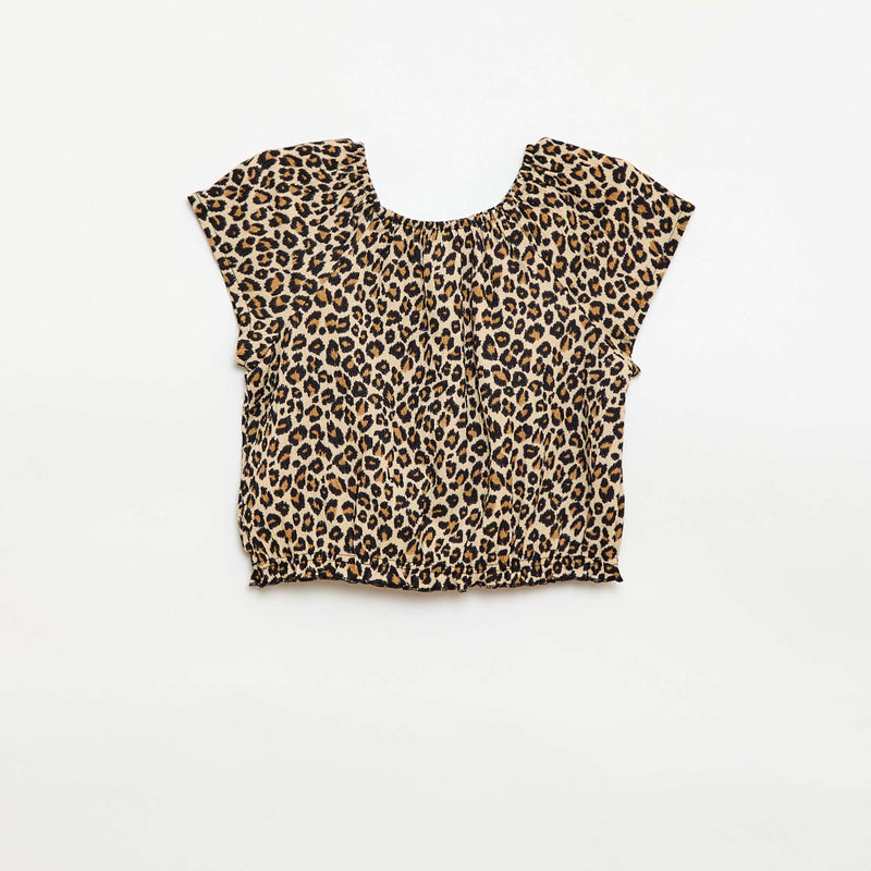 T-shirt en maille stretch