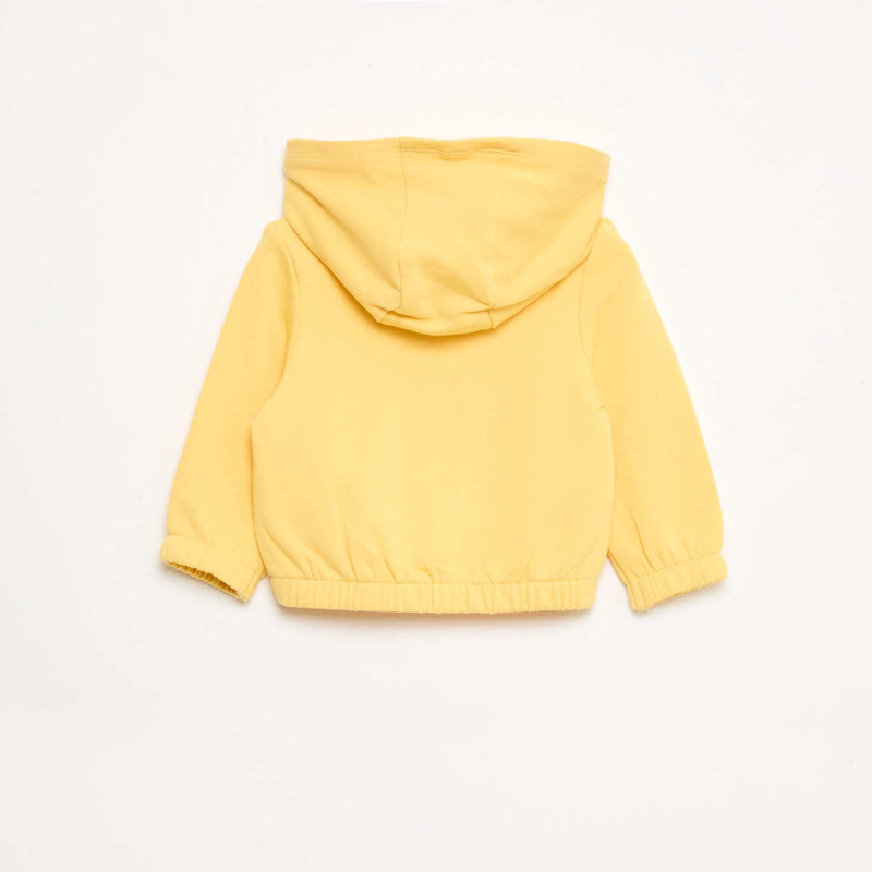 Sweat zippé en french terry