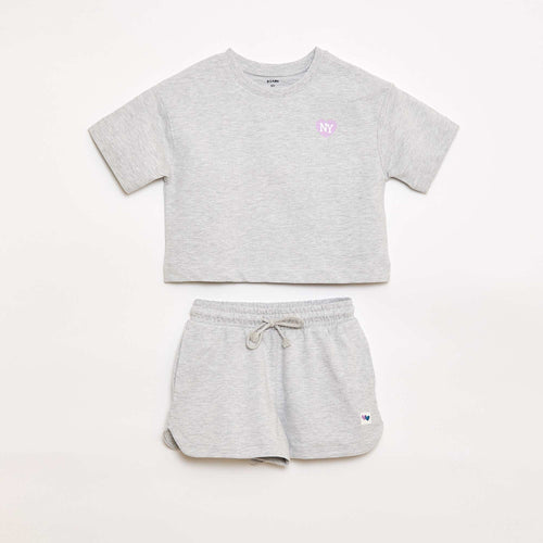 Ensemble T-shirt + Short - 2 pièces