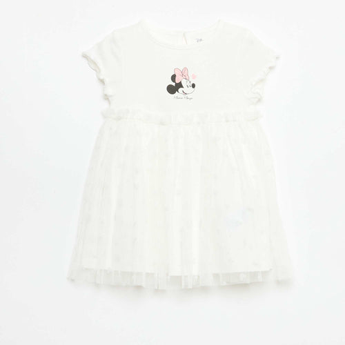 Robe 'Disney' 'Minnie' avec tulle en coton