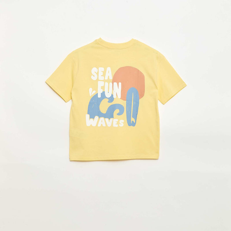 T-shirt oversize imprimé