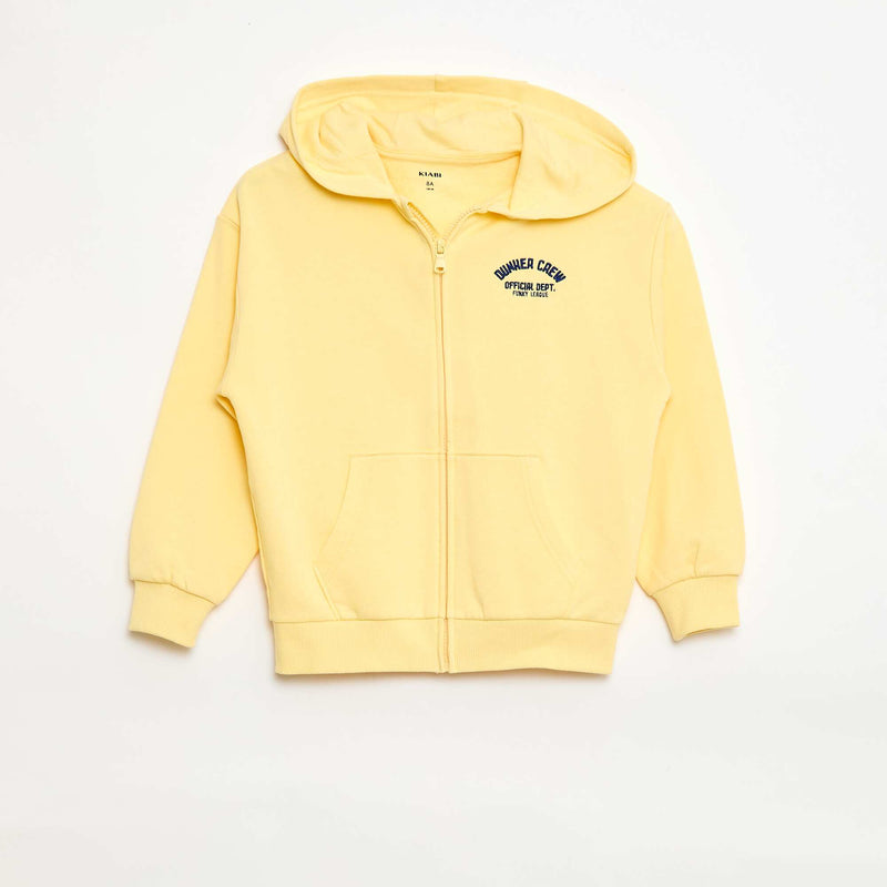 Sweat à capuche loose brodé