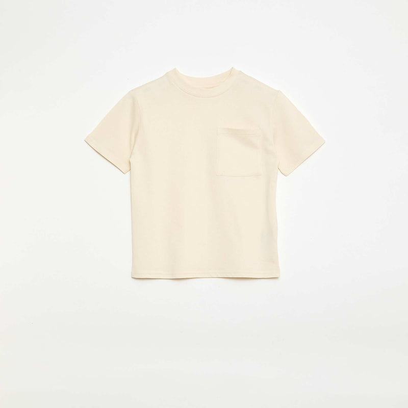 Ensemble t-shirt + short style damier - 2 pièces