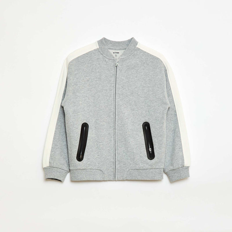 Veste de jogging bicolore