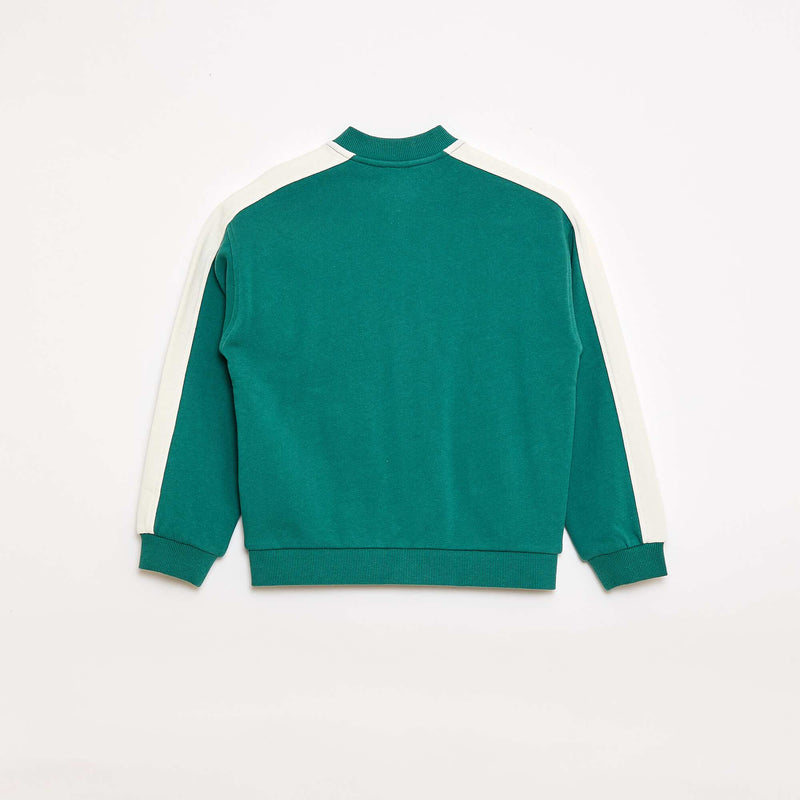 Veste de jogging bicolore
