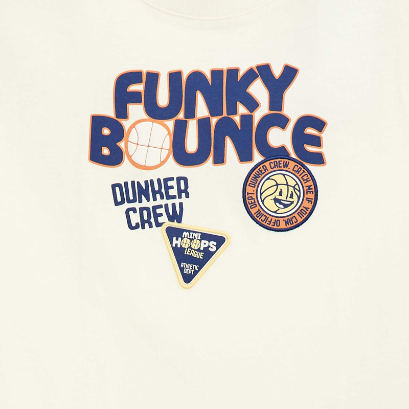 T-shirt manches courtes imprimé devant