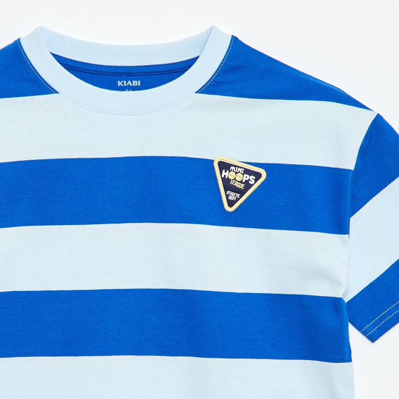 T-shirt manches courtes imprimé devant