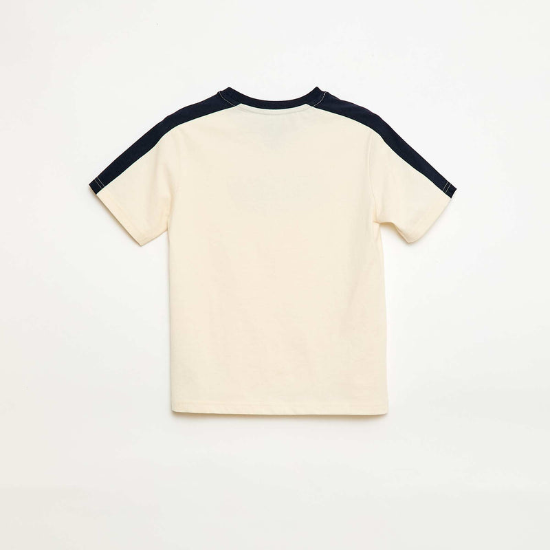 T-shirt imprimé à message