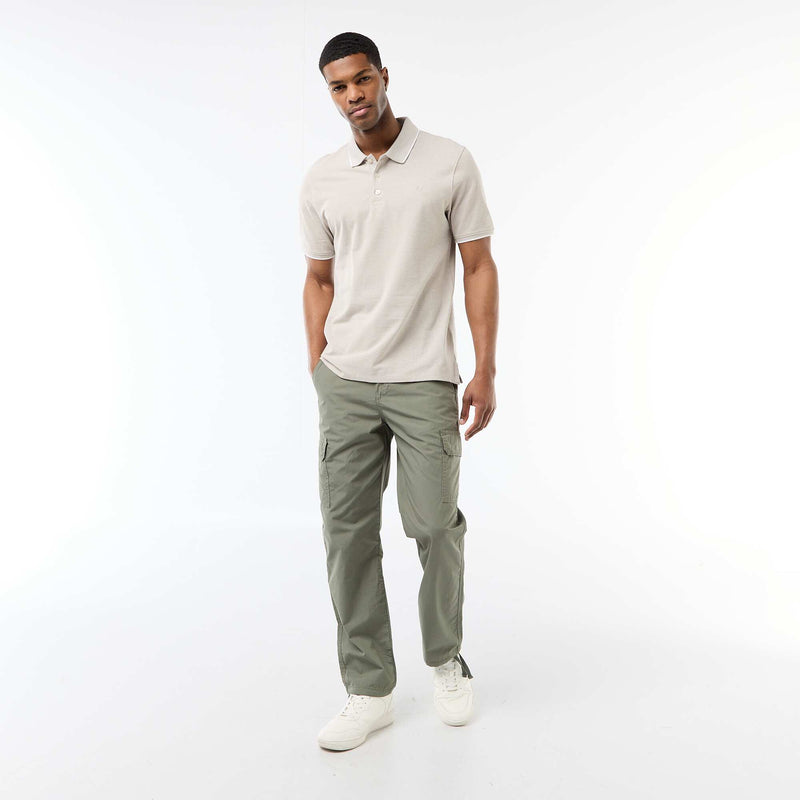 Polo avec broderie sur poitrine