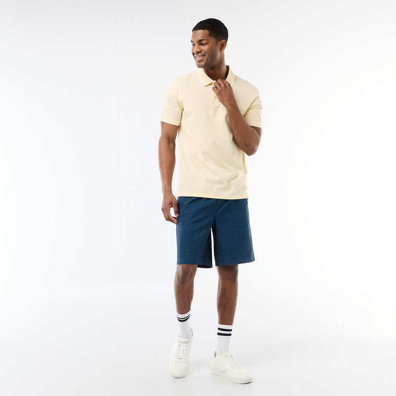 Polo avec broderie sur poitrine