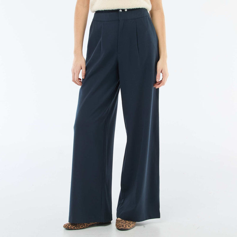 Pantalon large avec taille boxer