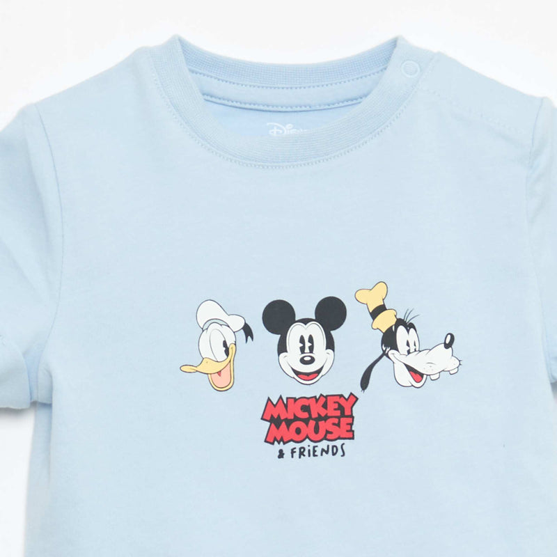 Ensemble t-shirt + salopette 'Disney' 'Le Roi Lion' - 2 pièces