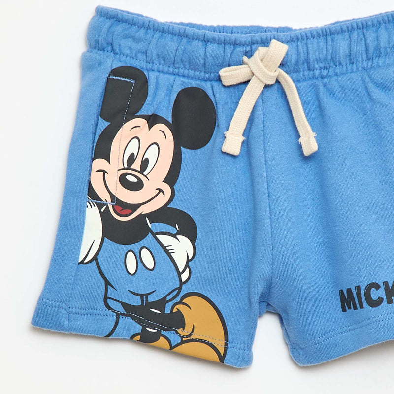 Short 'Donald' 'Disney' en molleton non gratté