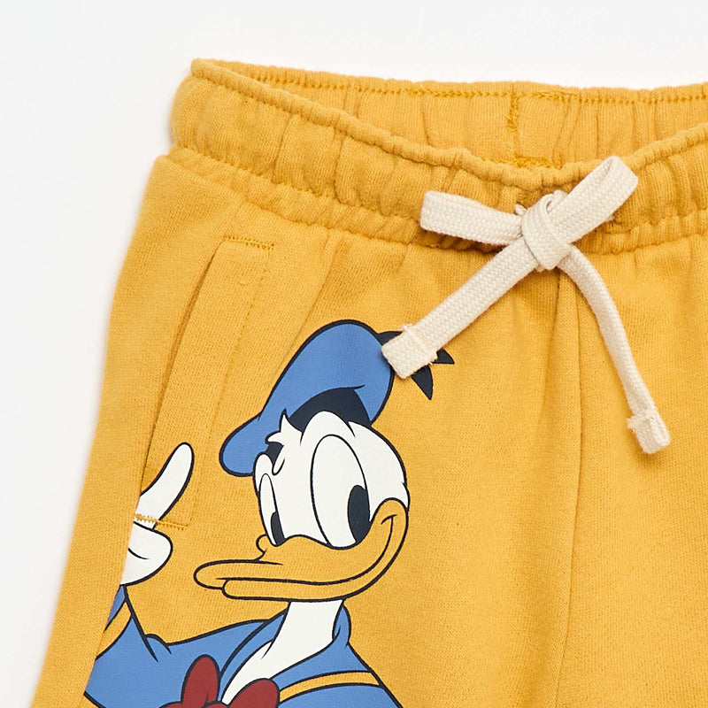 Short 'Donald' 'Disney' en molleton non gratté