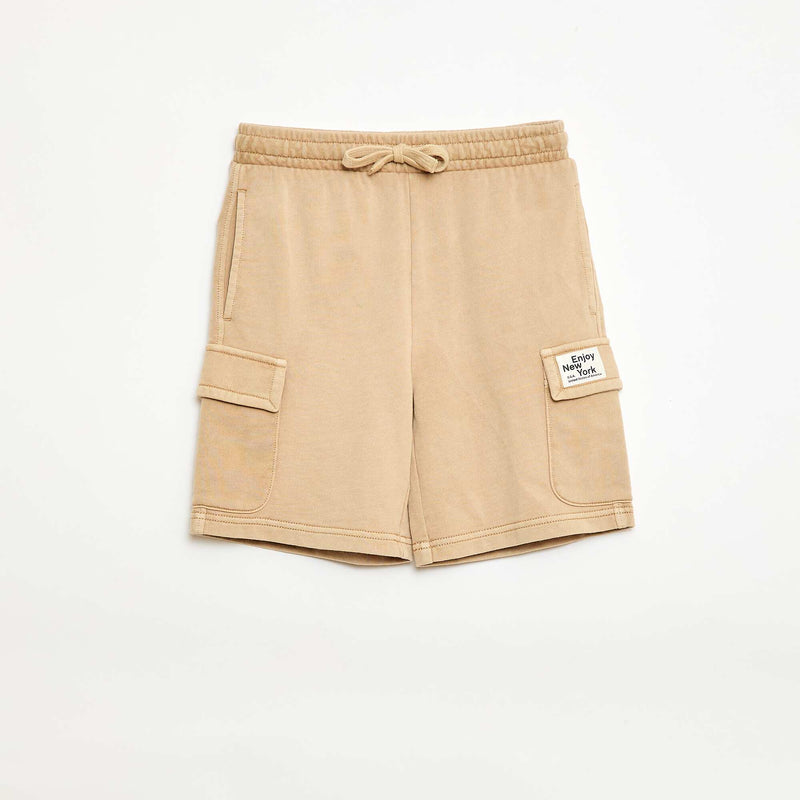 Short en molleton multipoche