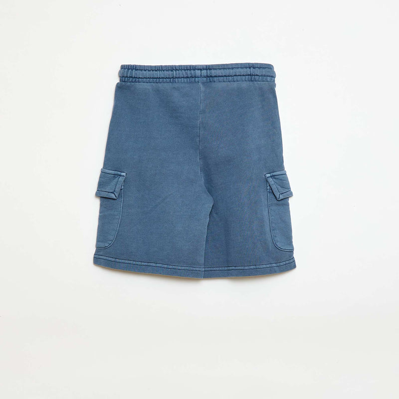 Short en molleton multipoche