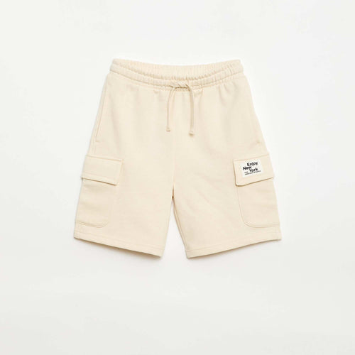 Short en molleton multipoche