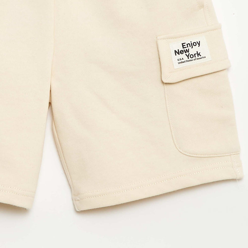Short en molleton multipoche