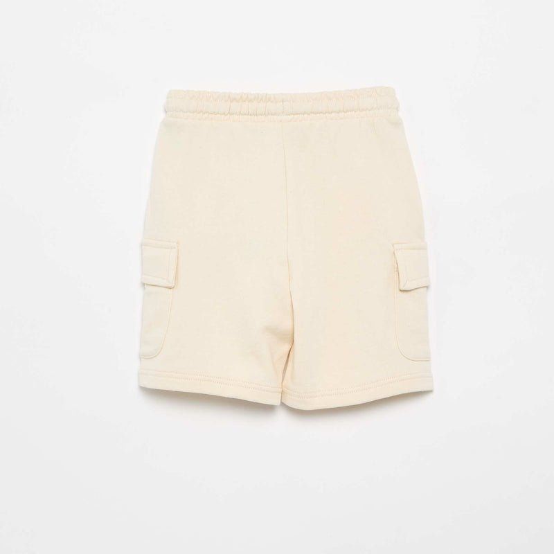 Short en molleton multipoche