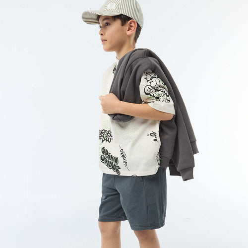 Short en molleton léger