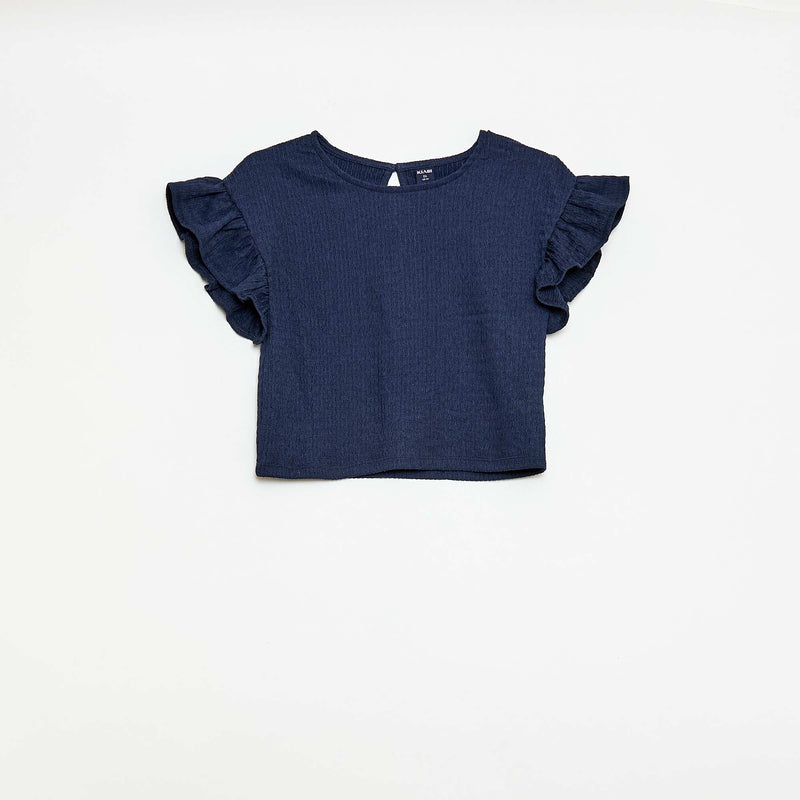 Ensemble rayé t-shirt + pantalon - 2 pièces