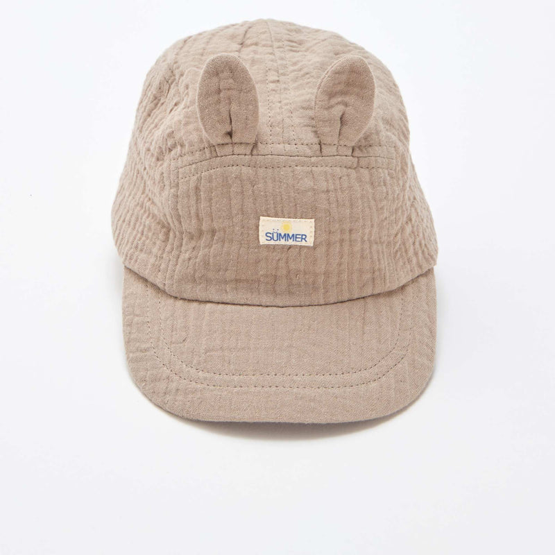Casquette en gaze de coton