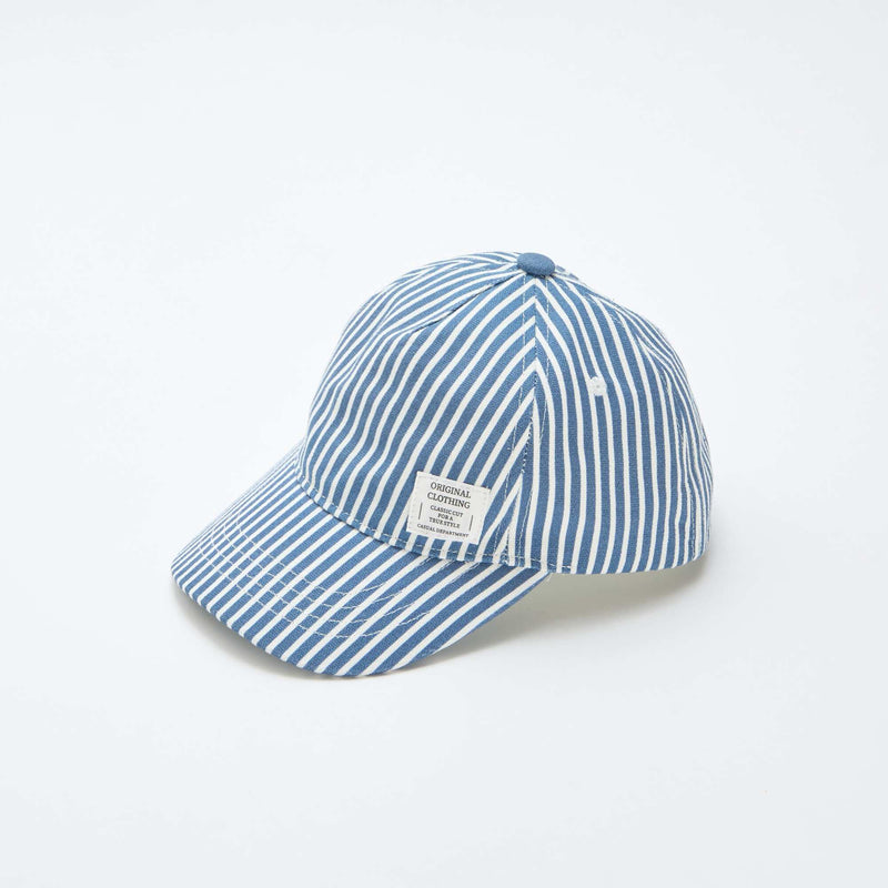 Casquette à rayures