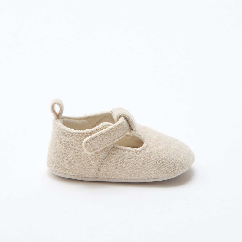 Chaussons ballerines en éponge