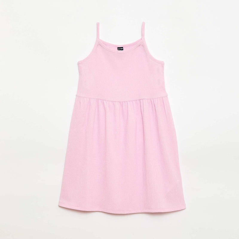 Lot de 2 robes en maille crêpée