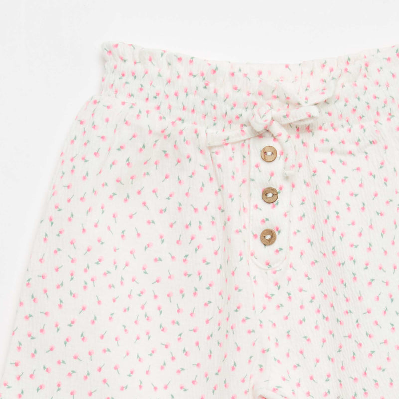 Pantalon Sarouel en jersey de coton