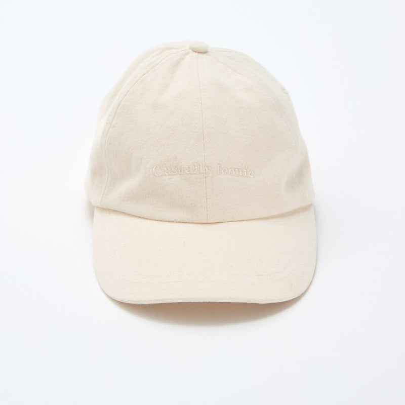 Casquette baseball en coton