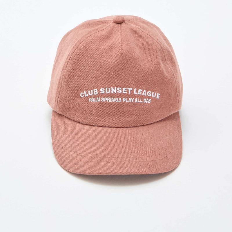 Casquette baseball en coton