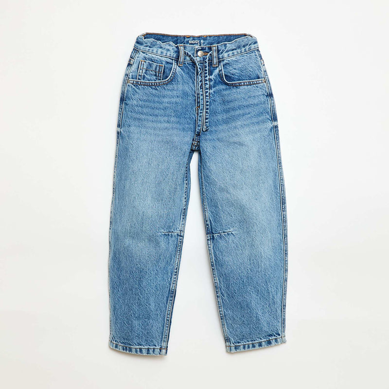 Jean barrel fit