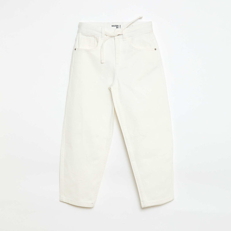 Jean barrel fit