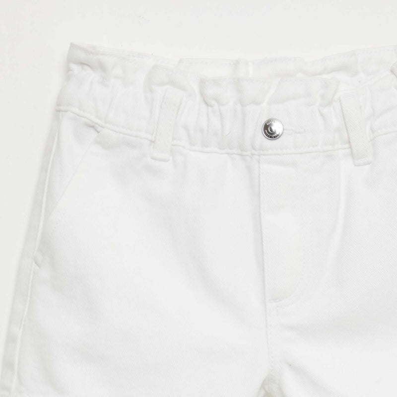 Short en jean paper bag