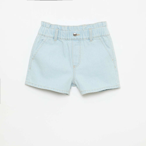 Short en jean paper bag