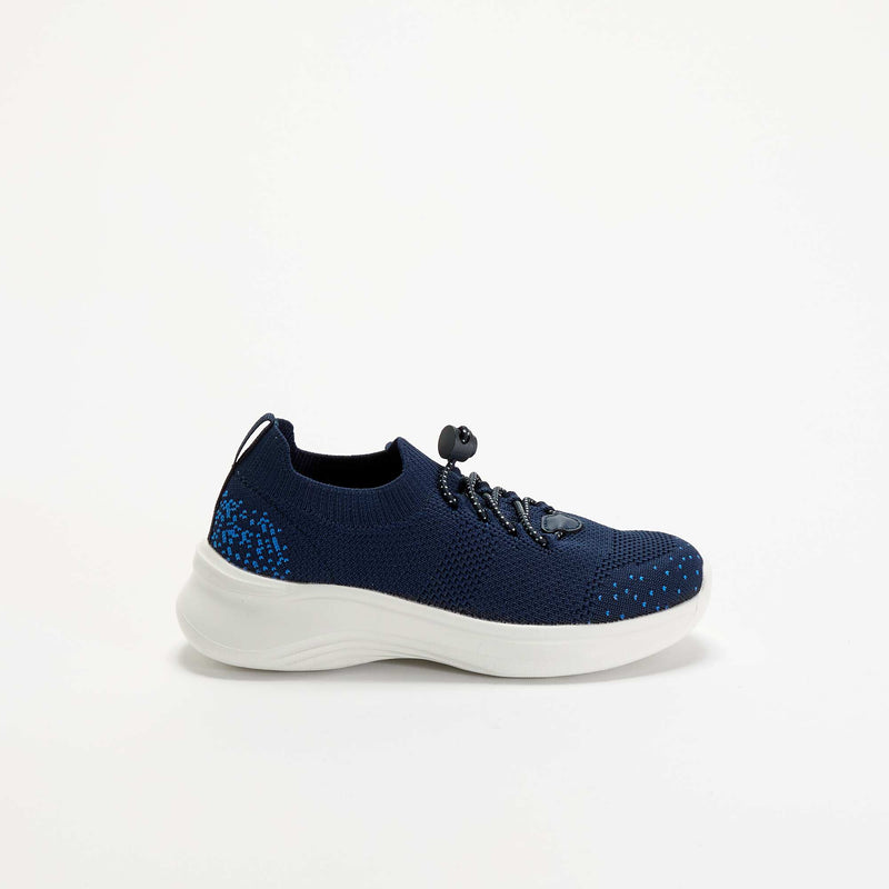 Baskets de sport en mesh avec lacets + stoppers
