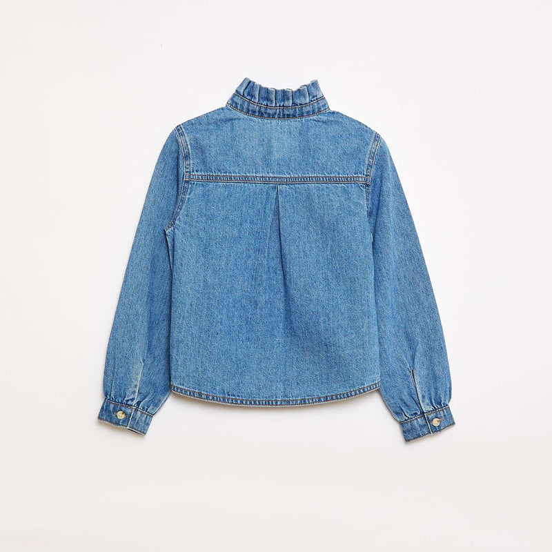 Blouse en denim