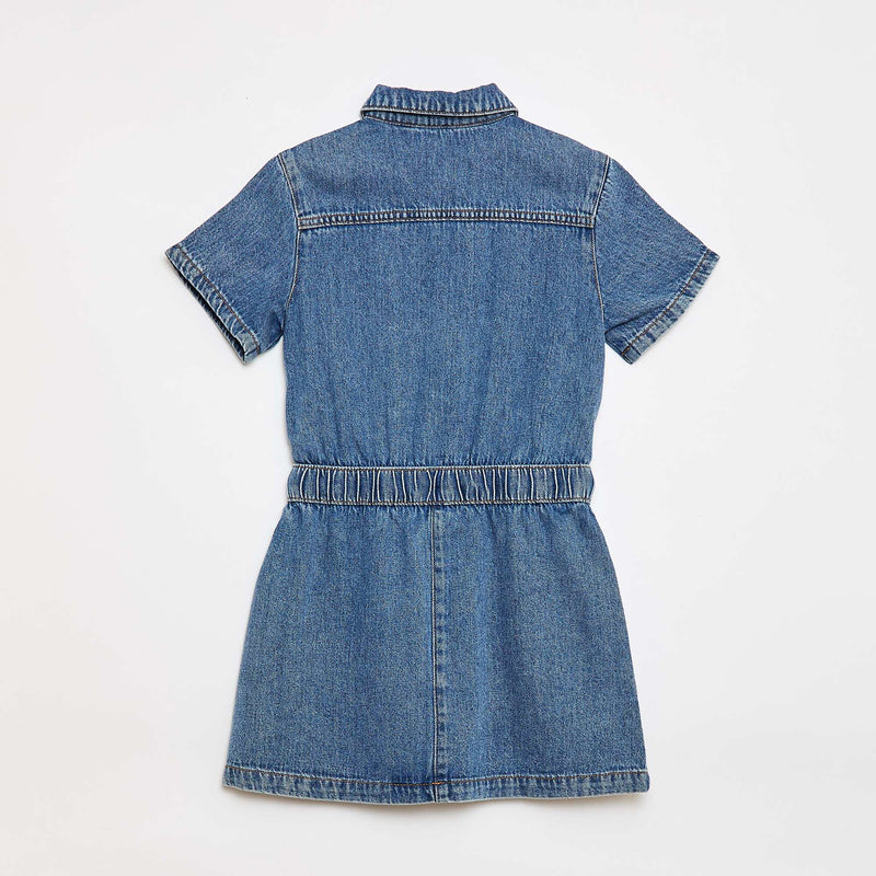 Combinaison robe en jean