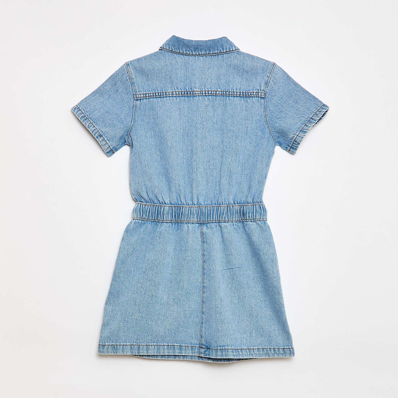 Combinaison robe en jean