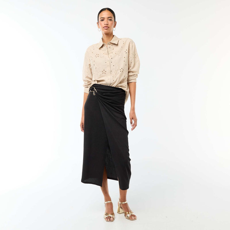 Chemise en broderies anglaises