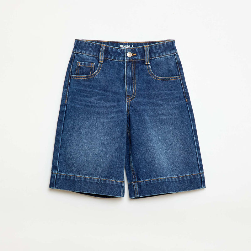 Bermuda en jean