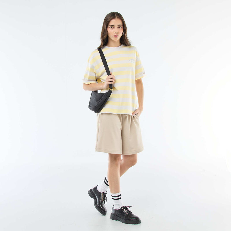 T-shirt à rayures large