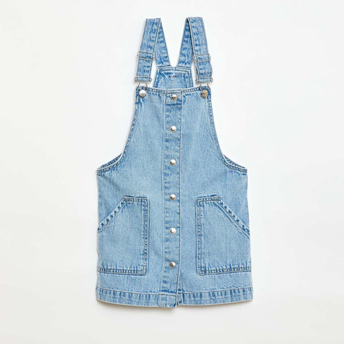Robe salopette en jean